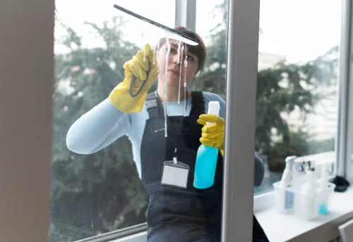 Nettoyage de vitres intérieures et extérieures à Somloire